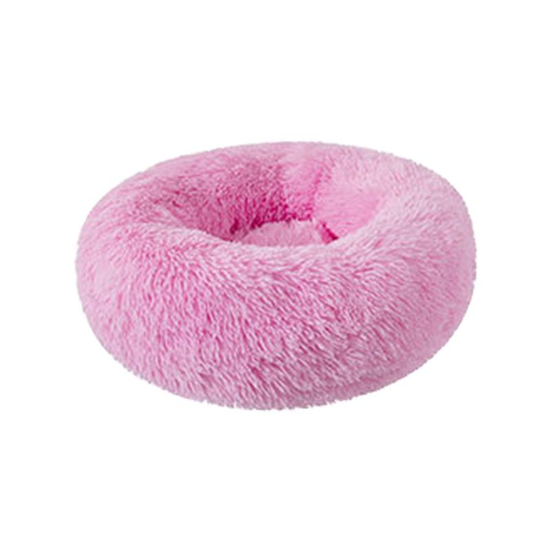 Wasbaar winterlang pluche kattenbed
