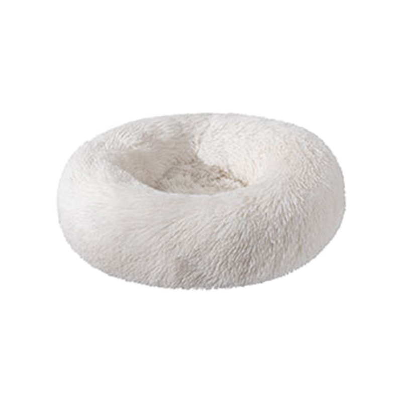 Wasbaar winterlang pluche kattenbed