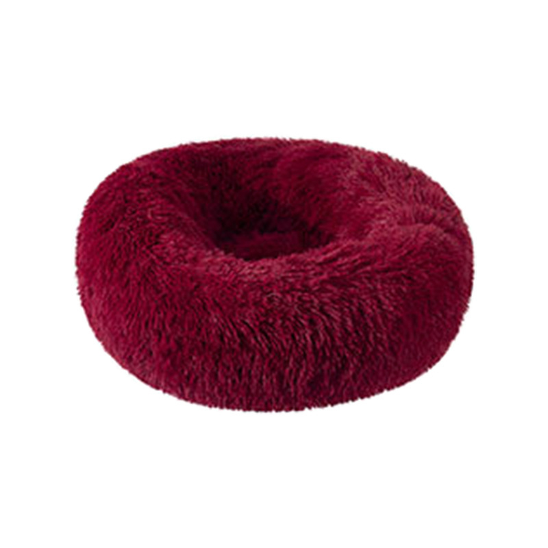 Wasbaar winterlang pluche kattenbed
