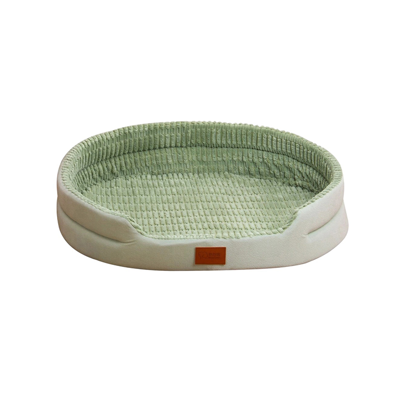 Pluche kennelmat en kattennest 