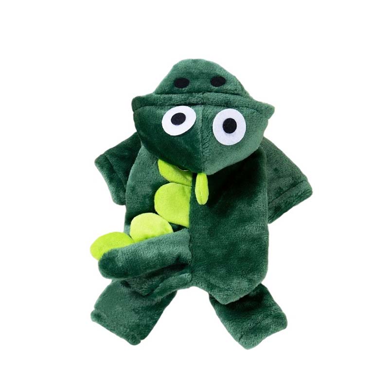 Winter comfortabele warme dinosaurus hondendoek