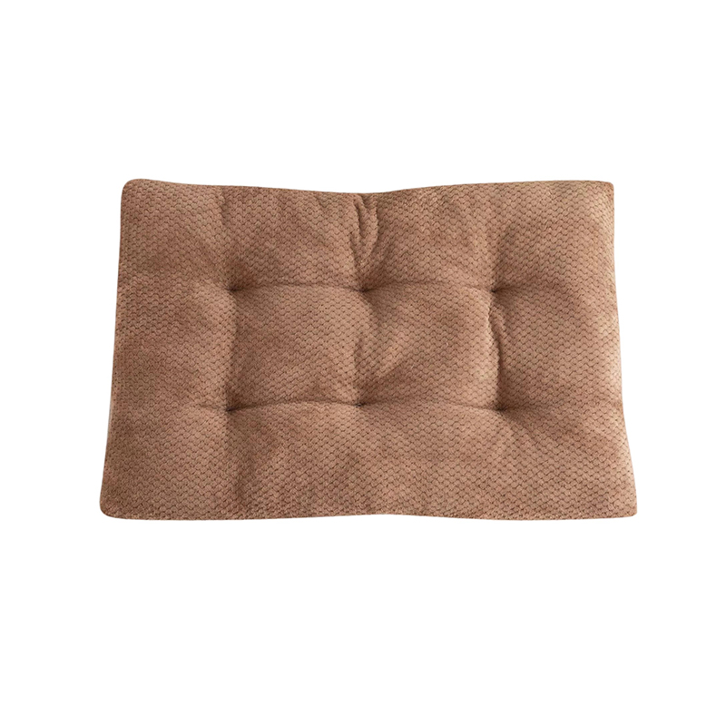 Gewatteerd warm pluche huisdierbed 