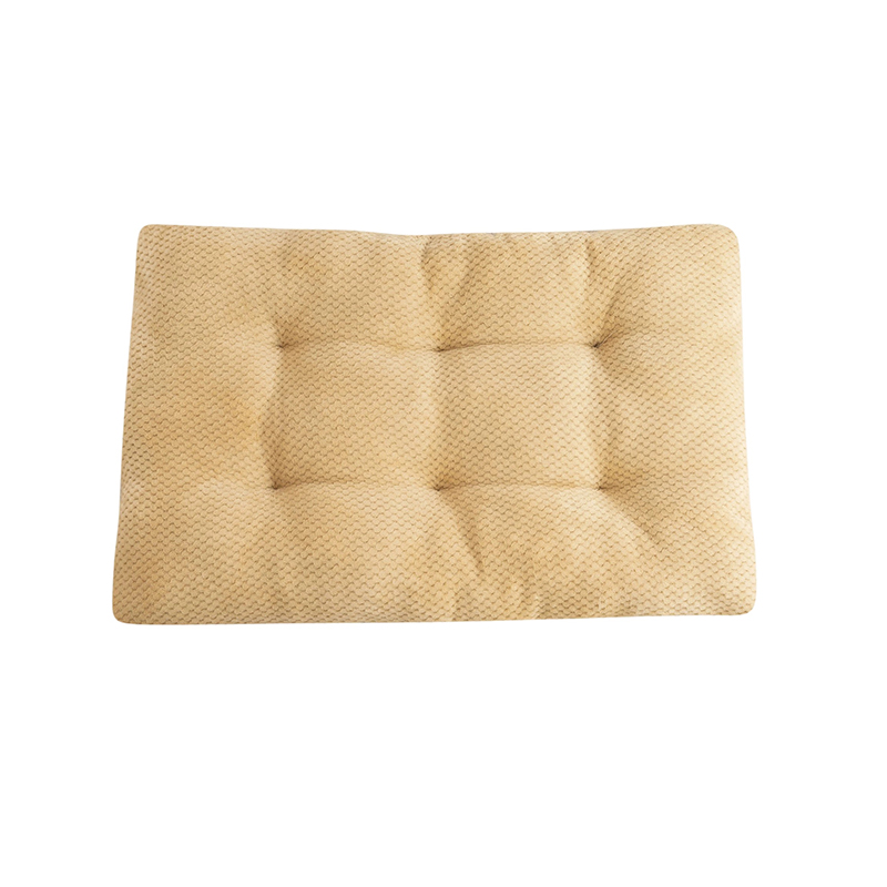 Gewatteerd warm pluche huisdierbed 