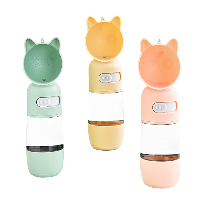Lekvrije draagbare drinkfles voor honden en katten