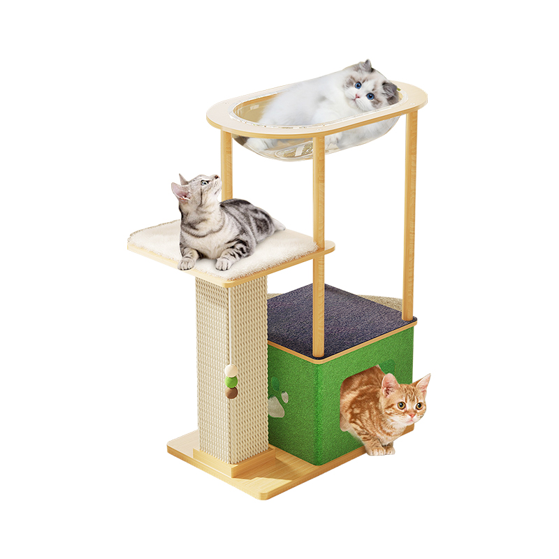 Katten speelhuisje voor binnenspeeltoestellen