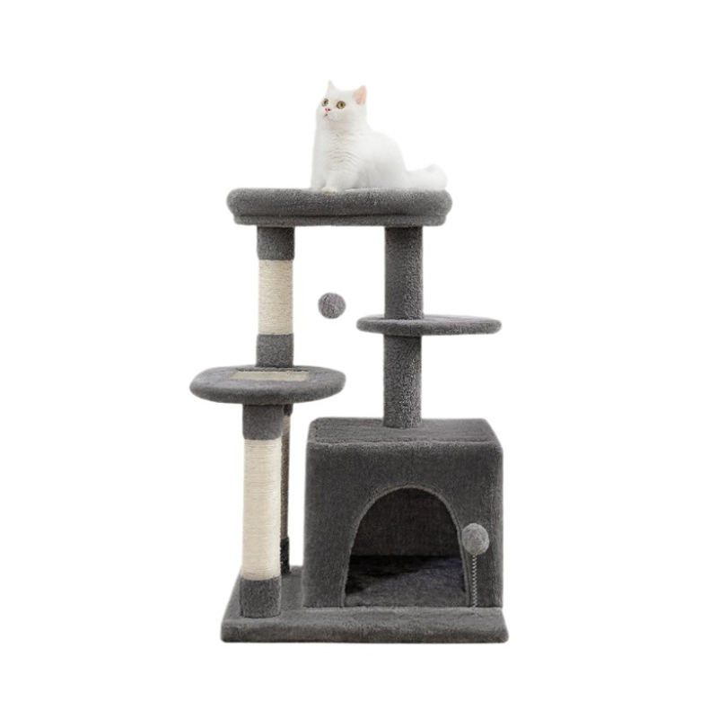Houten kattenkrabber boomhut 