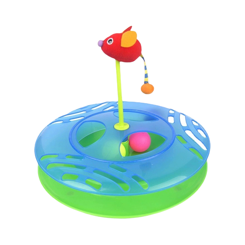 Interactief kattenspeelgoed met draaischijf