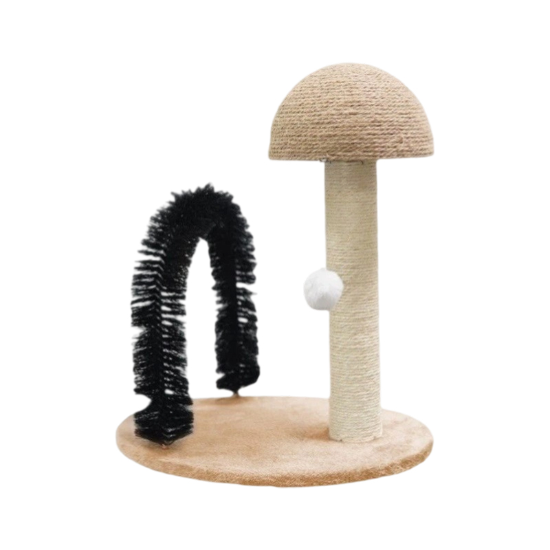 Houten kattenspeeltoestel